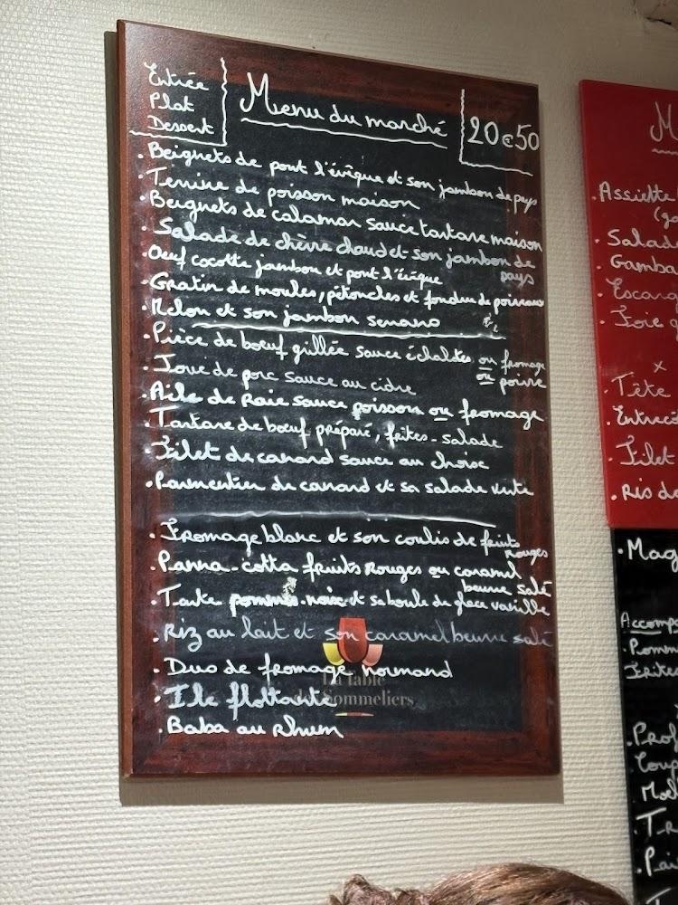 Le Vaucelles - Menu Image 4